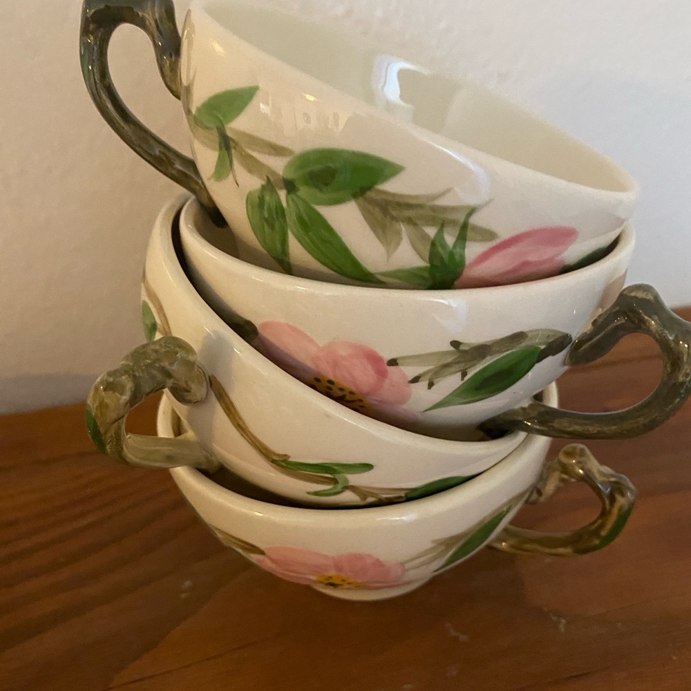Franciscan Floral Teacup & Saucer Set